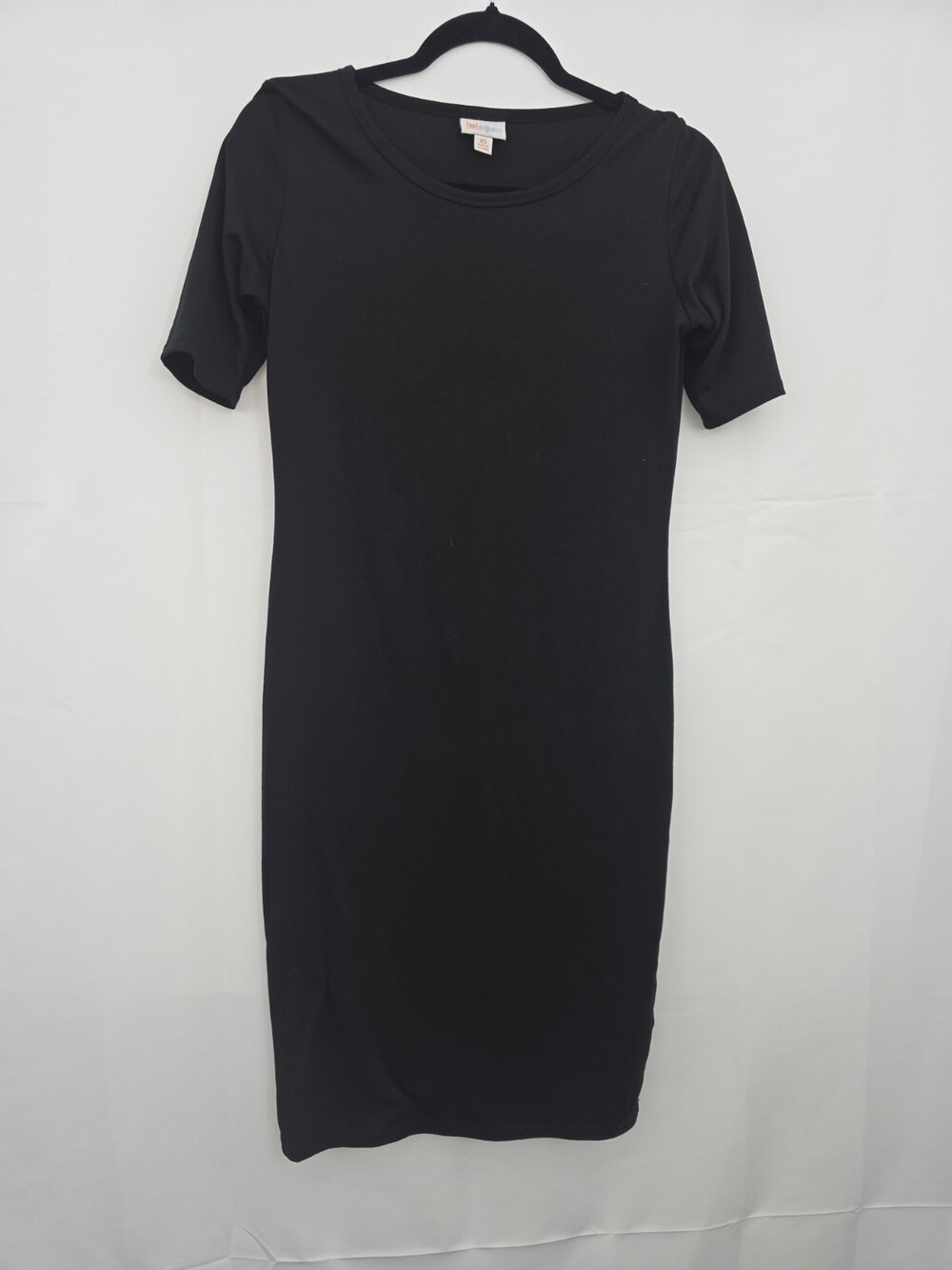 Lularoe Julia Pencil Dress Solid Black Size XS